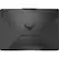 Alt View 16. ASUS - 15.6" Laptop - AMD Ryzen 5 - 8GB Memory - NVIDIA GeForce GTX 1650 - 512GB SSD - Fortress Gray.