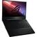 Left. ASUS - ROG Zephyrus S15 15.6" Laptop - Intel Core i7 - 32GB Memory - NVIDIA GeForce RTX 2080 SUPER - 1.024TB SSD - Brushed Black.