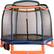 Front. Little Tikes - 7' Trampoline - Orange/Blue/Black.