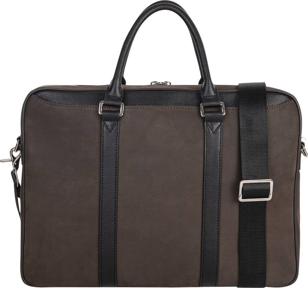 Front. Blackbook - Balance Briefcase - Brown.
