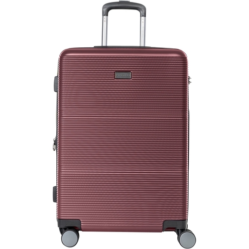 Bugatti - Brussels 25 Expandable Spinner Suitcase - Rooted Red was $169.99 now $101.99 (40.0% off)