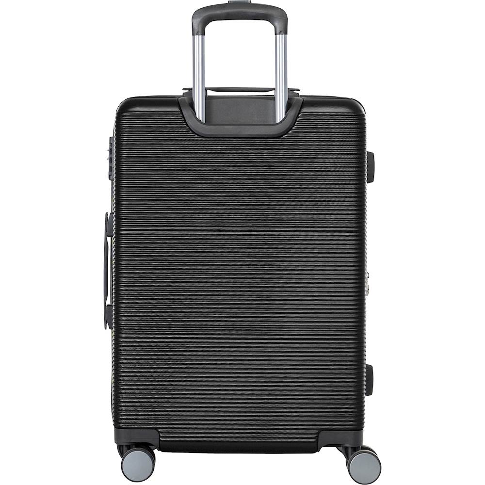 Best Buy: Bugatti Spinner Suitcase Set (3-Piece) Black HLG4403BU-BLACK