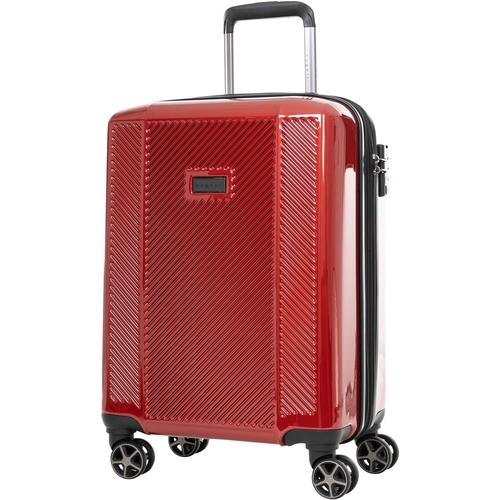 Bugatti - Manchester 22 Expandable Suitcase - Red Lacquer was $149.99 now $89.99 (40.0% off)