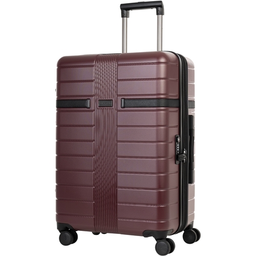 Bugatti - Hamburg 25" Expandable Spinner Suitcase - Red Lacquer