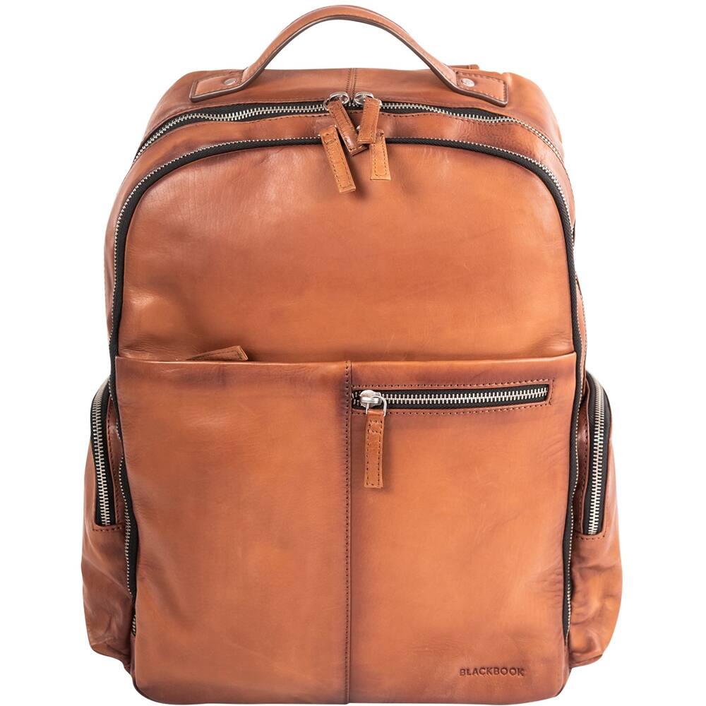 cognac backpack