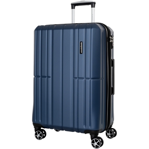 Bugatti - Lyon 25 Expandable Spinner Suitcase - Stellar Blue was $169.99 now $101.99 (40.0% off)