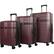 Front. Bugatti - Hamburg Spinner Suitcase Set (3-Piece) - Red Lacquer.
