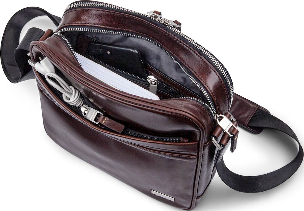 Best Buy: Blackbook Horizon 2.0 Crossbody Bag Cognac CBY4040BB-COGNAC