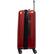 Angle. Bugatti - Manchester 25" Expandable Spinner Suitcase - Red Lacquer.