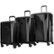Front Zoom. Bugatti - Spinner Suitcase Set (3-Piece) - Black.