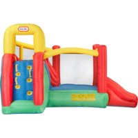 Little Tikes - Double Fun Slide 'n' Bounce Outdoor Bouncer - Front_Zoom