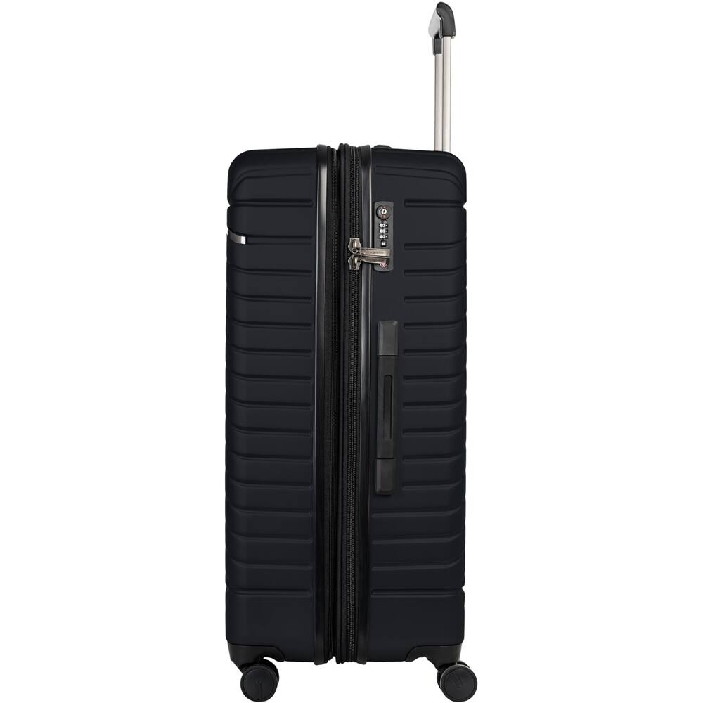 Angle. Bugatti - Moscow 26" Expandable Spinner Suitcase - Navy.