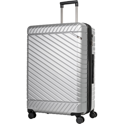 Bugatti - Moscow 27 Expandable Spinner Suitcase - Silver was $429.99 now $257.99 (40.0% off)