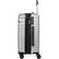 Angle. Bugatti - Moscow 22" Expandable Spinner Suitcase - Silver.