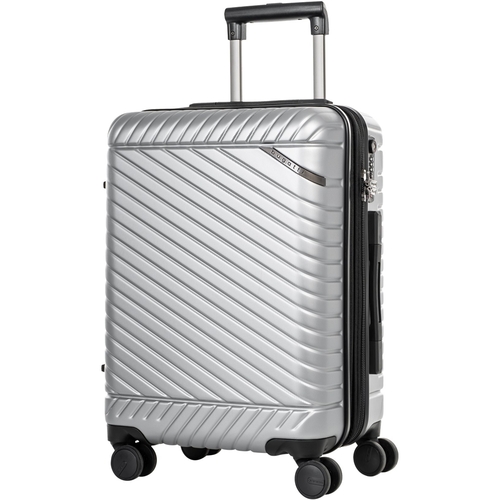 Bugatti - Moscow 22 Expandable Spinner Suitcase - Silver was $349.99 now $209.99 (40.0% off)