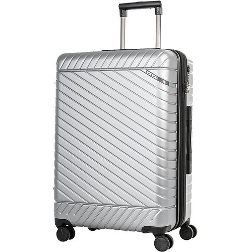 Bugatti - Moscow 26" Expandable Spinner Suitcase - Silver