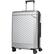 Front. Bugatti - Moscow 26" Expandable Spinner Suitcase - Silver.