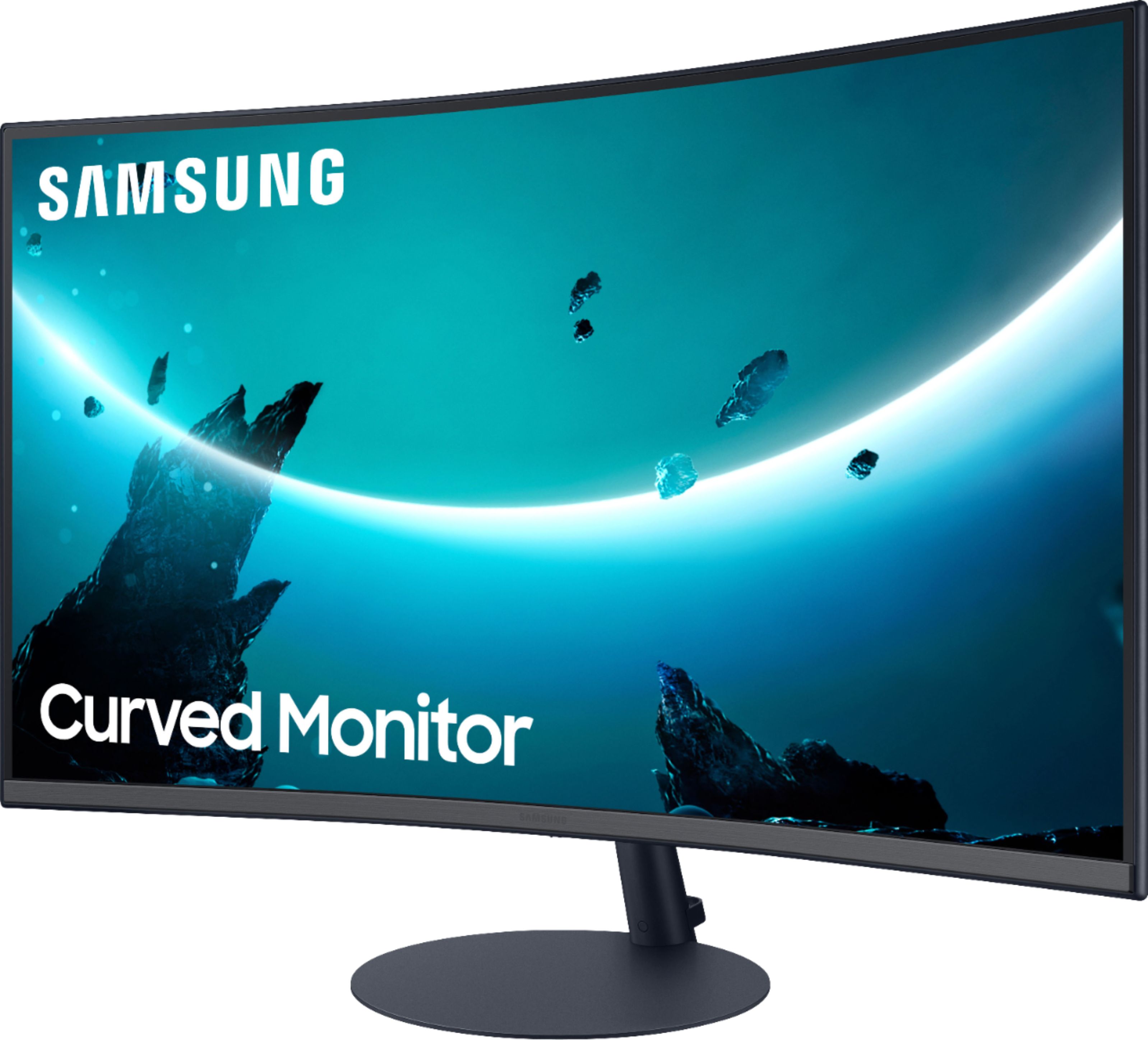 Left View: Viotek - GNV29CB Ultrawide Curved 29-Inch 120Hz Gaming Monitor - 3-Year Warranty (HDMI, Display Port)