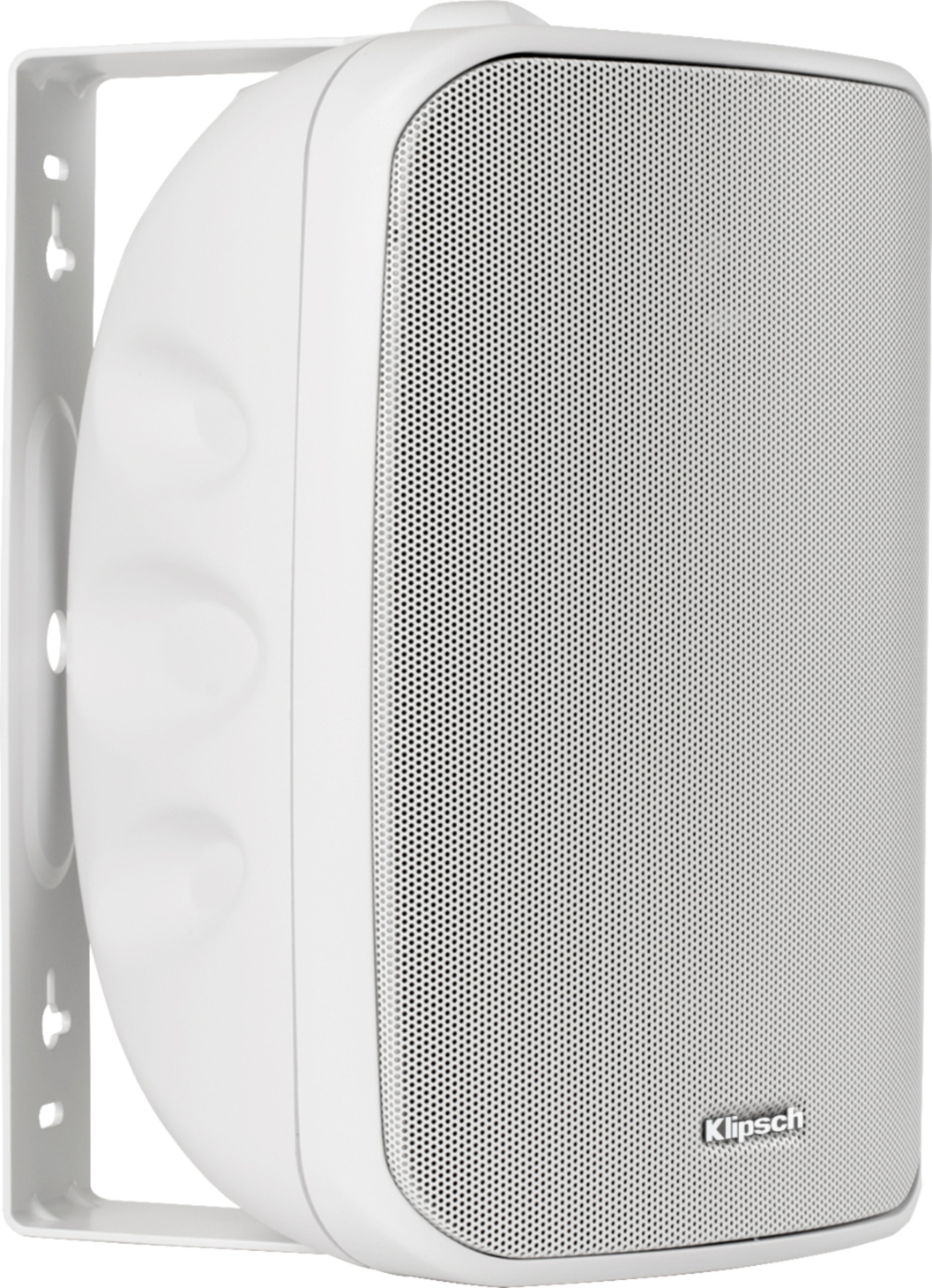 Angle View: Klipsch - 300W Outdoor Speaker (Pair) - White