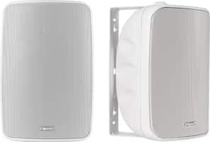 Klipsch - KIO-650 Indoor/Outdoor All-Weather Speakers (pair) - White - Front_Zoom