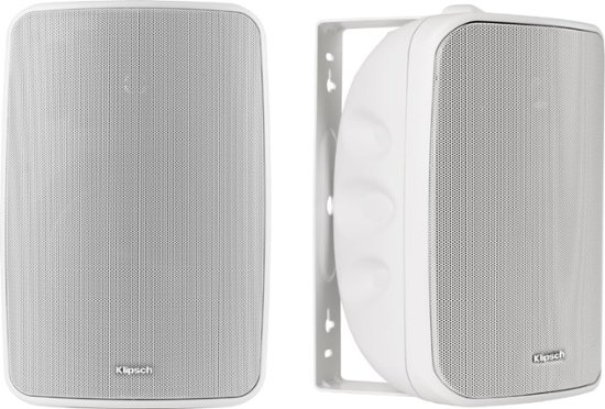 Front Zoom. Klipsch - KIO-650 Indoor/Outdoor All-Weather Speakers (pair) - White.