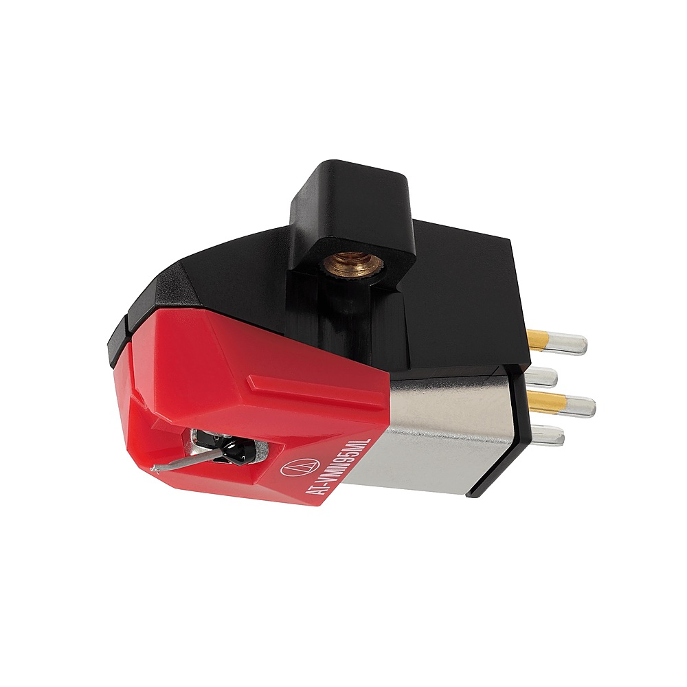 Angle View: Audio-Technica - Audio Technica AT-VM95ML Dual Moving Magnet Cartridge - Red
