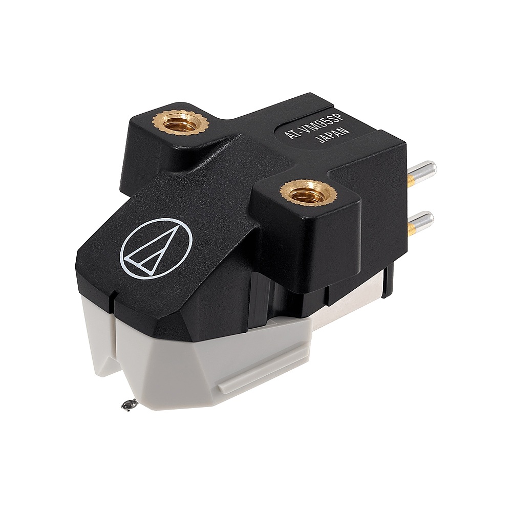 Left View: Audio-Technica - Audio Technica AT-VM95SP Dual Moving Magnet Cartridge - Gray