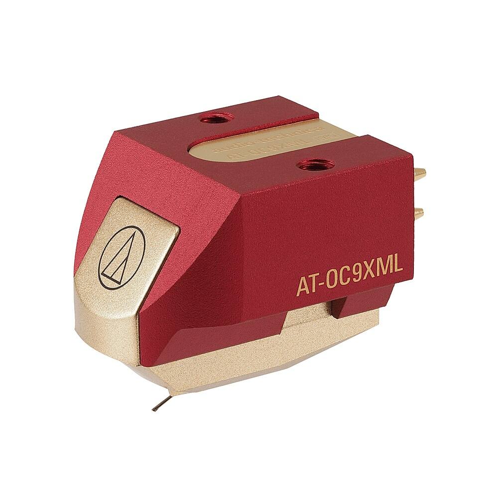 Angle. Audio-Technica - Audio Technica ATOC9XML Dual Moving Coil Cartridge - Red.