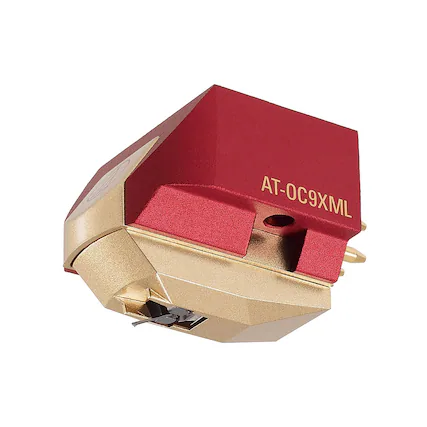 Front. Audio-Technica - Audio Technica ATOC9XML Dual Moving Coil Cartridge - Red.