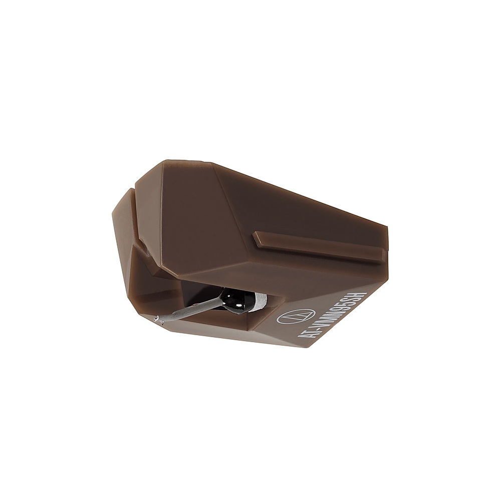 Angle View: Audio-Technica - Audio Technica AT-VMN95SH Replacement Stylus - Brown