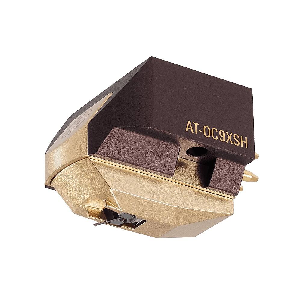 Angle View: Audio-Technica - Audio Technica ATOC9XSH Dual Moving Coil Cartridge - Brown