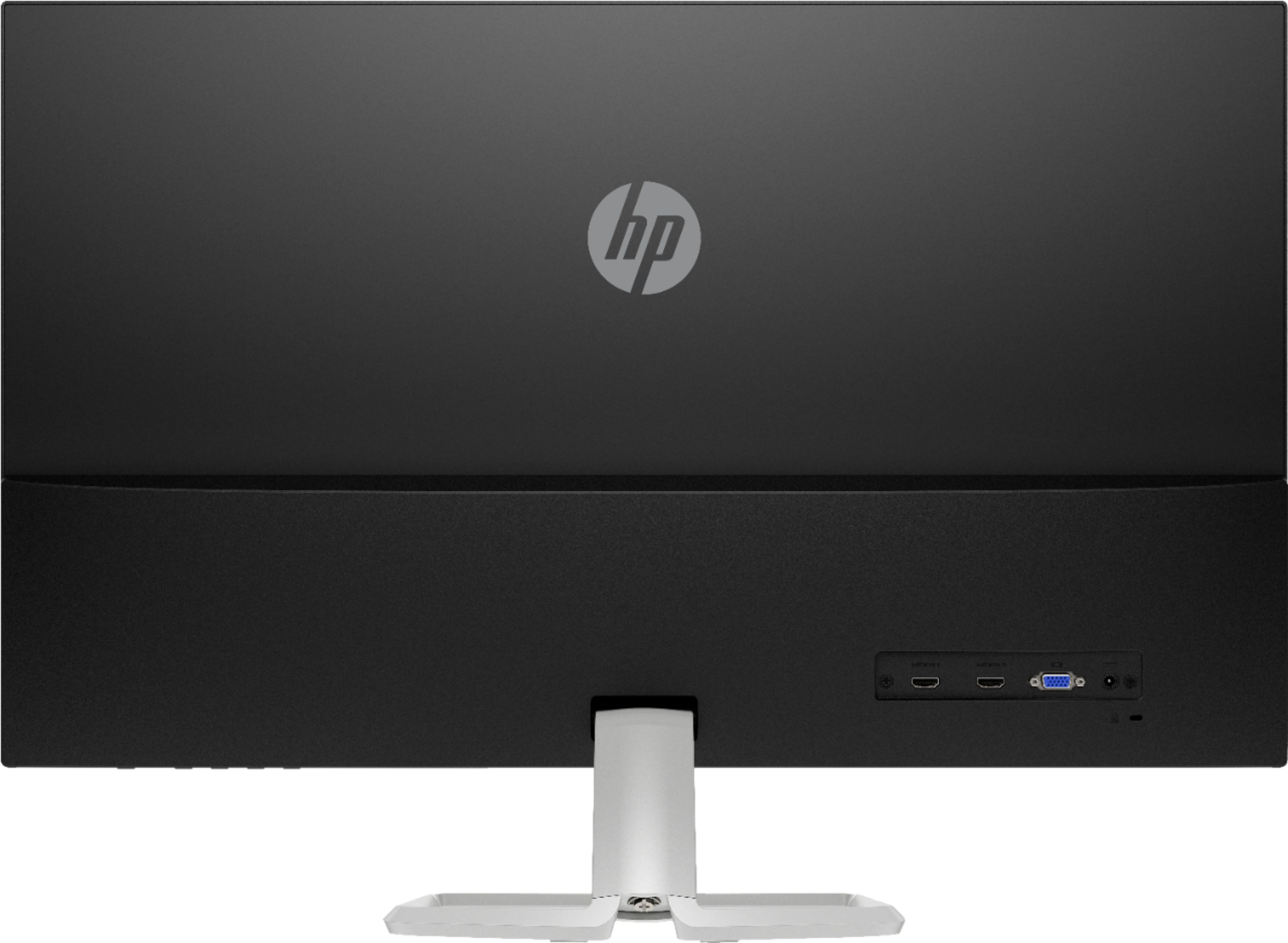 Back View: HP - Geek Squad Certified Refurbished 31.5" IPS LED FHD Monitor - Black