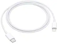 Apple - 3.3 Foot USB-C to Lightning Cable - White - Front_Zoom