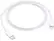 Front. Apple - 3.3' (1M) USB-C to Lightning Cable - White.