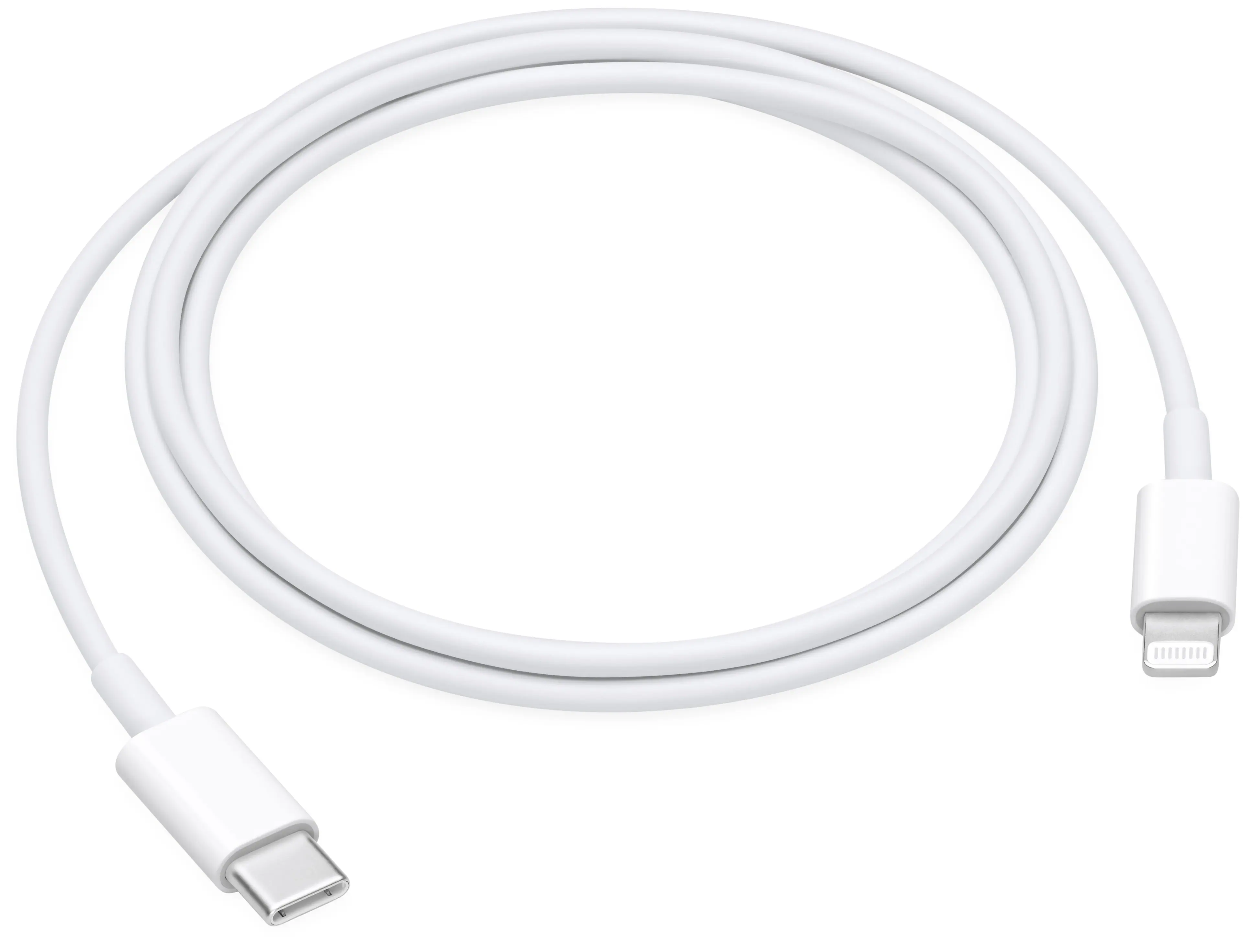 Apple - 3.3' (1M) USB-C to Lightning Cable - White
