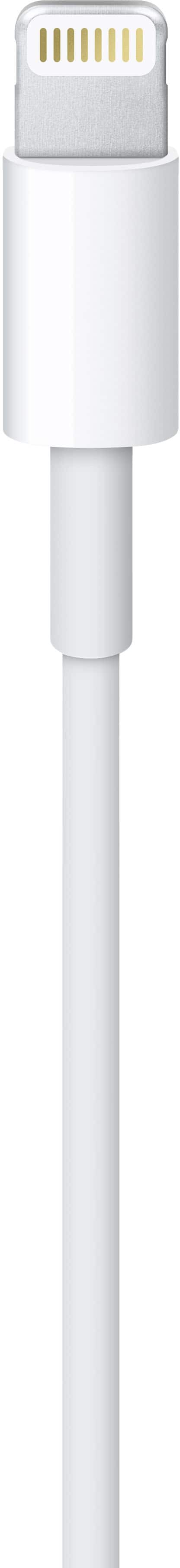 Alt View 12. Apple - 3.3 Foot Lightning to USB Cable - White.