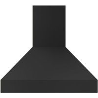 ZLINE - Designer Copper 48" Externally Vented Range Hood - Black/Oil-Rubbed Bronze with Copper Accents - Front_Zoom