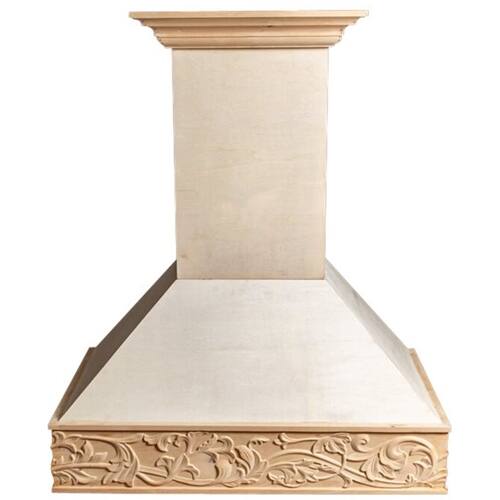ZLINE - Designer Wood 30" Externally Vented Range Hood - Unfinished Wood