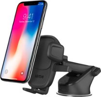 iOttie - Easy One Touch 5 Universal Dash/Windshield Mount for Mobile Phones - Black - Front_Zoom