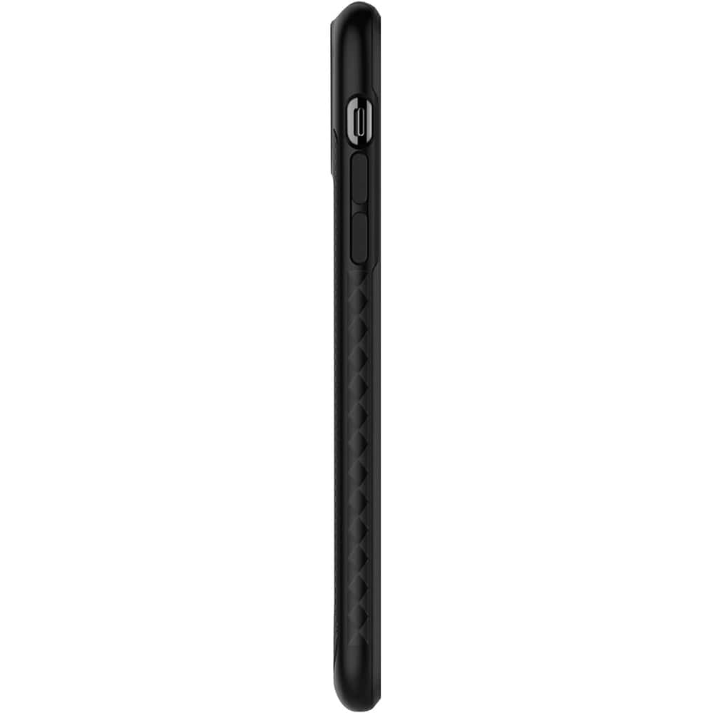 Left View: Spigen - Hybrid NX Case for Apple® iPhone® 11 Pro - Matte Black