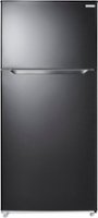 Insignia™ - 18 Cu. Ft. Top-Freezer Refrigerator - Black - Front_Zoom