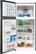 Alt View 2. Insignia™ - 18 Cu. Ft. Top-Freezer Refrigerator - Black.