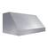 Angle. ZLINE - 30" Fingerprint Resistant Stainless Steel Convertible Vent Under Cabinet Range Hood (8685S-30) - Silver.