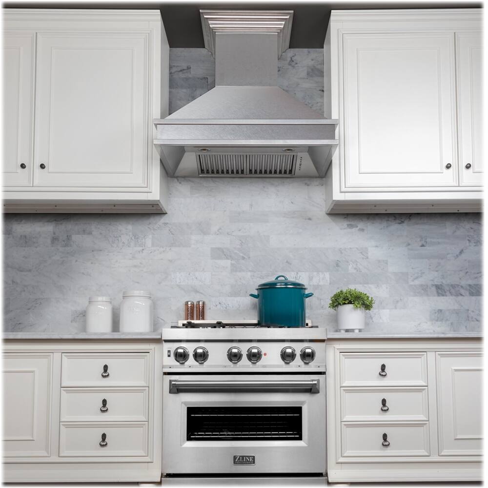 Alt View 17. ZLINE - 30" Fingerprint Resistant Stainless Steel Convertible Vent Under Cabinet Range Hood (8685S-30) - Silver.