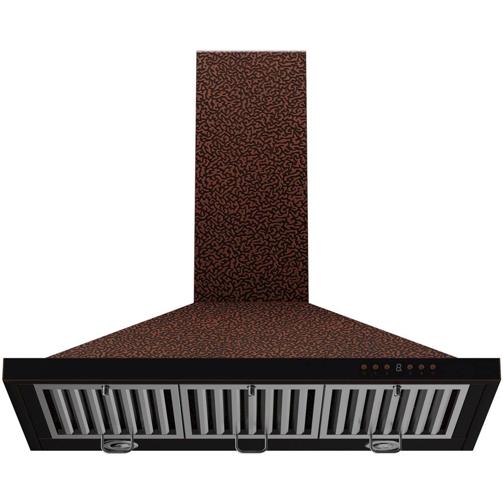 Best Buy ZLINE Designer Copper 36" Externally Vented Range Hood Baked