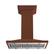 Alt View 11. ZLINE - Designer Copper 30" Externally Vented Range Hood - Baked Copper.