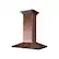 Alt View 12. ZLINE - Designer Copper 36" Externally Vented Range Hood - Stainless Steel.