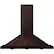 Front. ZLINE - Designer Copper 30" Externally Vented Range Hood - Baked Copper.