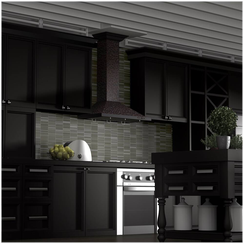 Best Buy ZLINE 30 inches Externally Vented Wall Range Hood Baked