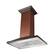 Alt View 11. ZLINE - Designer Copper 30" Externally Vented Range Hood - Stainless Steel.